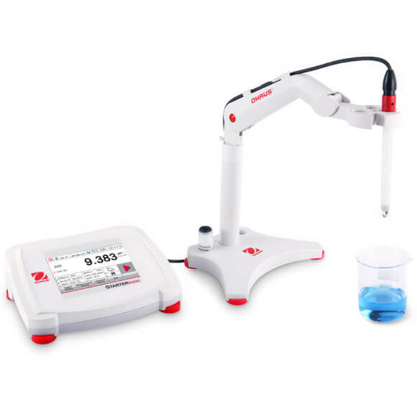 Starter 5000 pH meter, stand-alone electrode holder