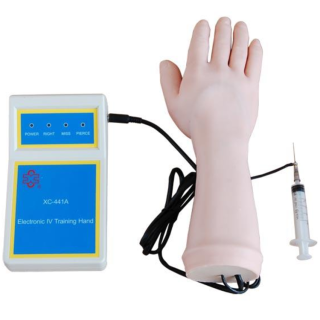 Electronic IV Training Hand
