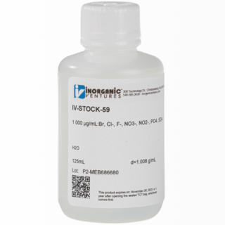 IV STOCK 59(1000 ppm 7 Anion) for ICP