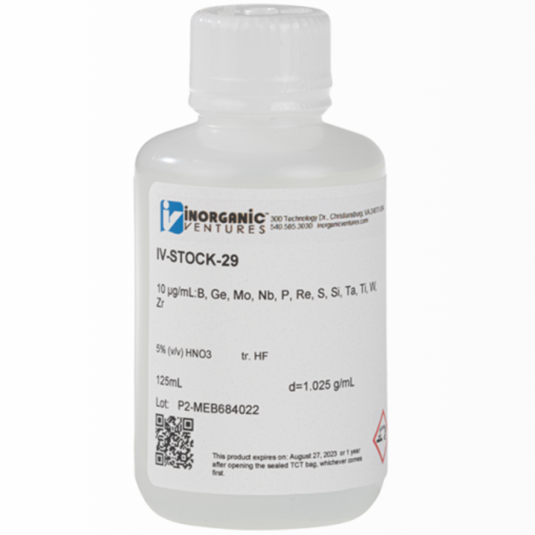 IV Stock 29(12 Element-10 PPM) for ICP