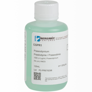 Praseodymium for ICP