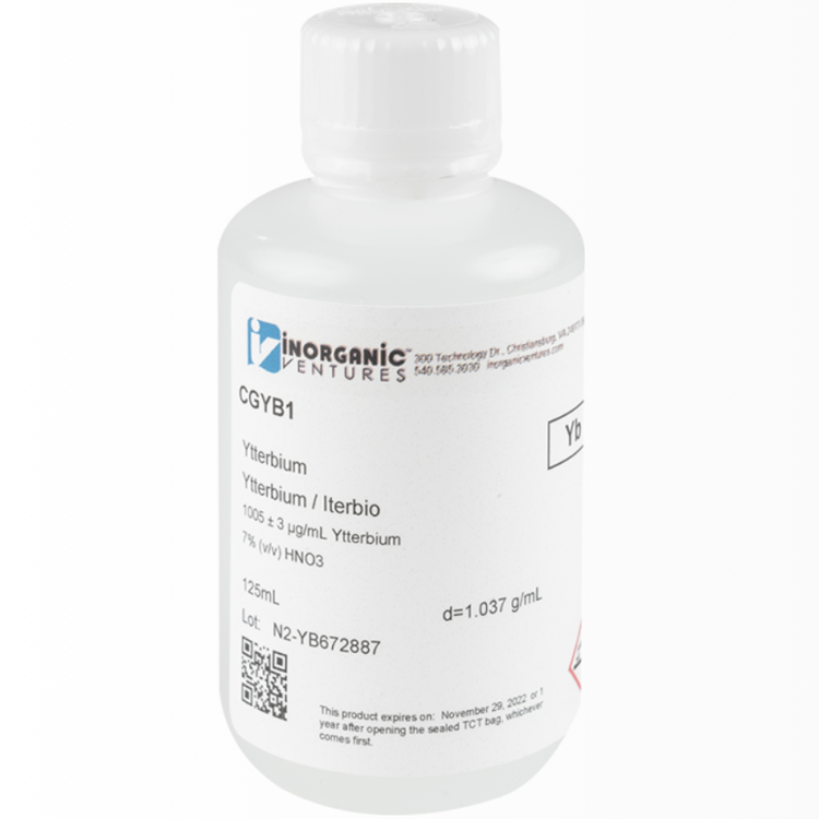 Ytterbium for ICP