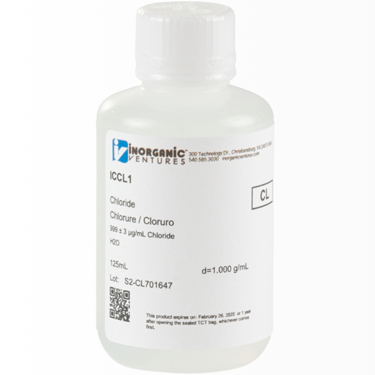 Chloride for ICP